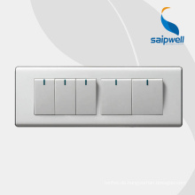 SAIP/SAIPWELL ON UND AUS AUFTECH Nationaler Standard-Push-Taste-Taste-Wandschalter